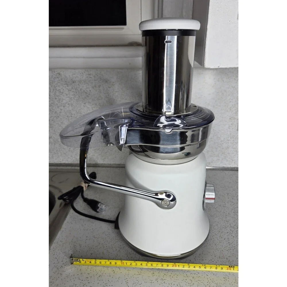 Breville The Juice Fountain Cold XL White BJE830SST 1200W Centrifugal Juicer